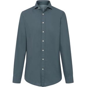 Hackett Garment Dye Delave Overhemd Met Lange Mouwen