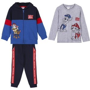 Cerda Group Cotton Brushed Paw Patrol Track Suit 3 Pieces Blauw 24 Months