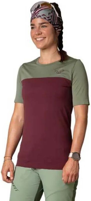 Dynafit Traverse S-tech T-shirt Met Korte Mouwen Rood XS Vrouw