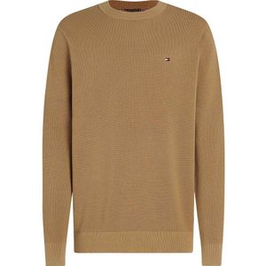 Tommy Hilfiger Essential Structure Sweater Bruin M Man