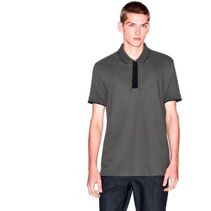 Armani Exchange - XM001285AF10366U8144 - Poloshirt - Grijs - Katoen - Korte Mouwen