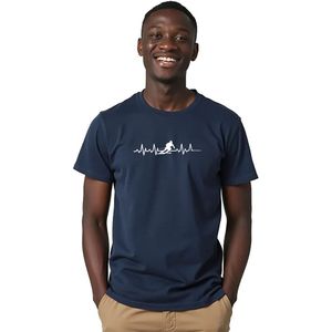 Kruskis Skiing Heartbeat T-shirt Met Korte Mouwen