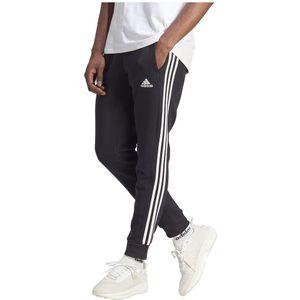 Adidas Essentials Fleece 3 Stripes Tapered Cuff Joggers Zwart M / Regular Man