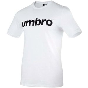 Umbro Linear Short Sleeve T-shirt Wit 2XL Man
