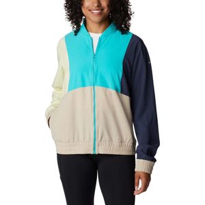 Columbia Hike™ Full Zip Sweatshirt Beige,Blauw M Vrouw