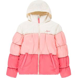 Levi´s ® Kids Color Block Puffer Jacket Roze 12 Years Meisje