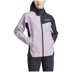 Adidas Multi 2.5l Rain Dry Jacket Paars XS Vrouw