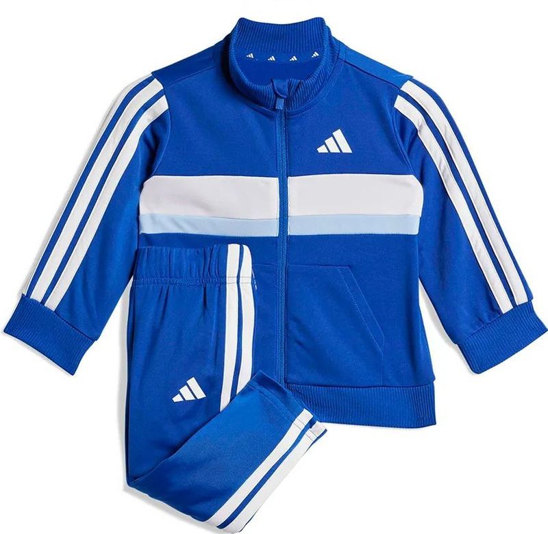 adidas - Trainingspak I 3S TIB TS - Royal Blue/Glow Blue/White - 2-delig