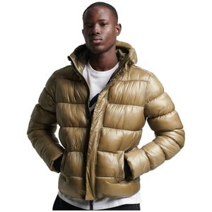 Superdry Code Xpd Sports Luxe Puffer Jacket Groen XL Man