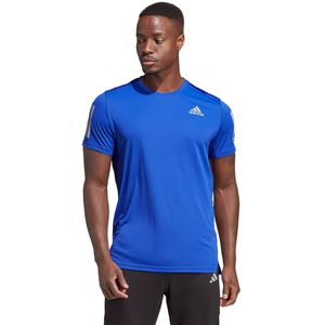 Adidas Own The Run Short Sleeve T-shirt Blauw S / Regular Man