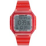 Adidas Watches Aost22051 Digital One Gmt Watch Rood