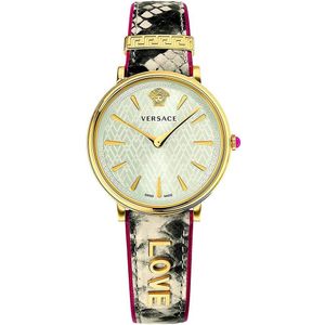 Versace Watches Vbp080017 Watch Goud