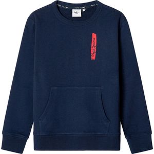 Pepe Jeansvoor jongens. PB581682 Sweater Jager marine (10años= 140cm), Casual, Katoen, Marineblauw, kinderkleding