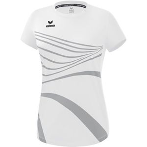 Erima Racing Short Sleeve T-shirt Wit 44 Vrouw