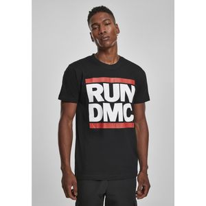 Mister Tee Run Dmc Logo T-shirt Zwart S Man