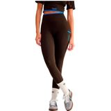 Leggings - Effen - Jersey - High Waist - Elastische Taille