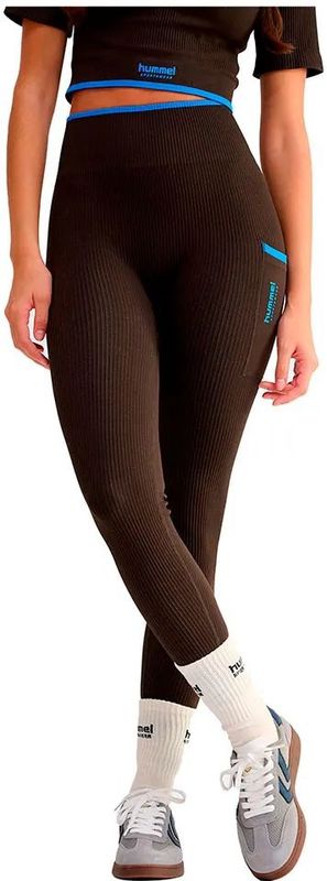 Leggings - Effen - Jersey - High Waist - Elastische Taille