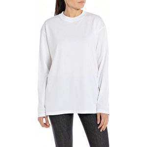 Replay W3090.000.23608p Long Sleeve T-shirt Wit XS Vrouw