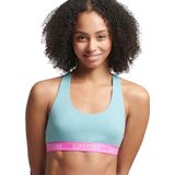 Superdry - Large Logo Crop - Sportbeha - Biologisch Katoen