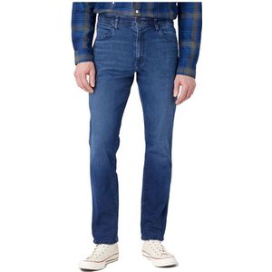 Wrangler River Tapered Fit Jeans Blauw 29 / 32 Man