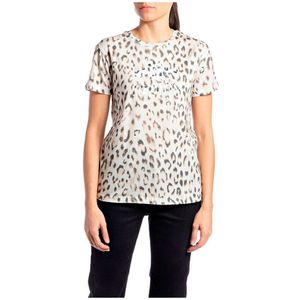 Replay W3318d.000.73782 Short Sleeve T-shirt Wit S Vrouw