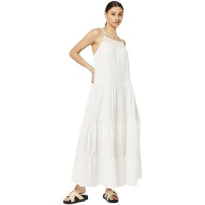 Superdry Vintage Lace Cami Maxi Dress Wit S Vrouw