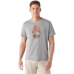 Smartwool Bear Label Graphic Slim Fit Short Sleeve T-shirt Grijs 2XL Man