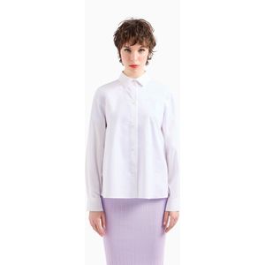 Armani Exchange 3dyc27 Long Sleeve Shirt Wit XL Vrouw