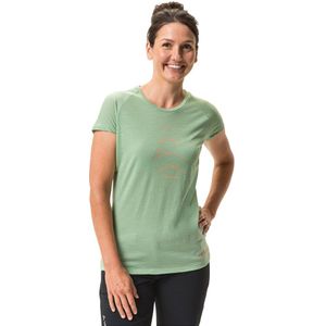 Vaude Tekoa Wool Short Sleeve T-shirt Groen 42 Vrouw
