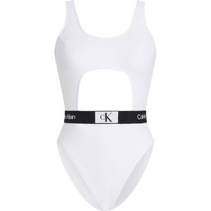 Calvin Klein Kw0kw02260 Swimsuit Wit XS Vrouw