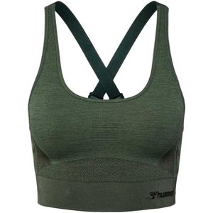 Hummel Tiffy Top Seamless Groen S Vrouw