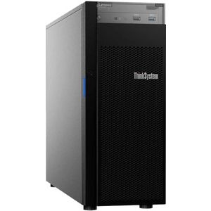 Lenovo - Thinksystem St250 - Server - Zwart - Inclusief Raid/HBA-kabel