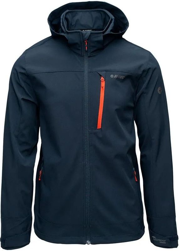 Hi-tec - Nikko - Softshelljack - Blauw - Waterdicht 10000 mm H²O