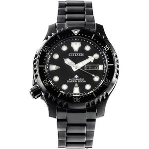 Citizen Ny0145-86ee Automatic Divers Promaster Watch Zwart