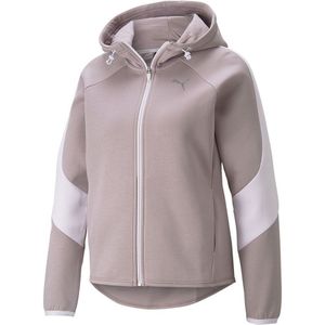 Puma Evostripe Full Zip Sweatshirt Roze XS Vrouw