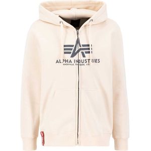Alpha Industries Basic Full Zip Sweatshirt Beige 2XL Man