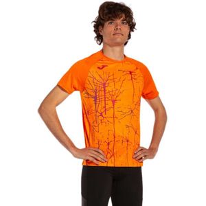 Joma Elite Ix Short Sleeve T-shirt Oranje L Man