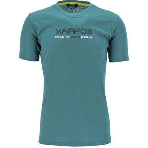 Karpos Val Federia Short Sleeve T-shirt Blauw XL Man