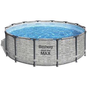 Bestway 5619d Steel Pro Max Ø427x122cm Rond Buisvormig Zwembad