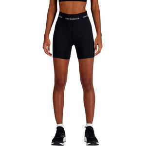 New Balance Sleek High Rise Sport 5´´ Shorts Zwart XS Vrouw