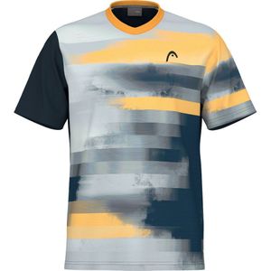 Head Racket Topspin Short Sleeve T-shirt Veelkleurig 140 cm Jongen