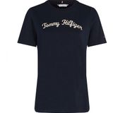 Tommy Hilfiger Regular Script Logo Crew Shirt Dames - Maat M