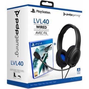 Pdp Final Fantasy Lvl40+ Vii Koptelefoon En Videogame