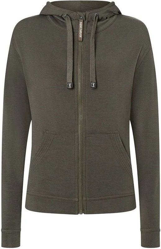 Super.natural - W Solution Hoodie - Dames - Merino Wol