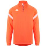 Kappa - Dolvole - Sweatshirt - Halve Rits - Heren - Nauw Aansluitend - 100% Polyester