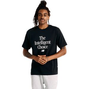 New Balance Intelligent Choice Relaxed T-shirt Met Korte Mouwen