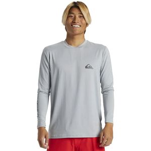 Quiksilver - Everyday Surf Tee - T-shirt - Grijs - 92% Polyester, 8% Elastaan