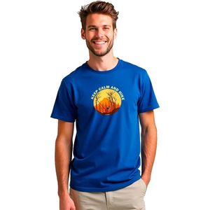 Kruskis Calm And Hike T-shirt Met Korte Mouwen