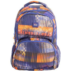 Milan 4 Zip School Backpack 25l Fizz Special Series Veelkleurig