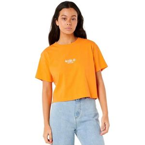Rip Curl Tokens Crop T-shirt Met Korte Mouwen